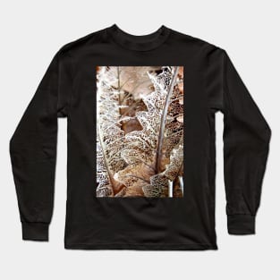 Filigree Leaves Long Sleeve T-Shirt